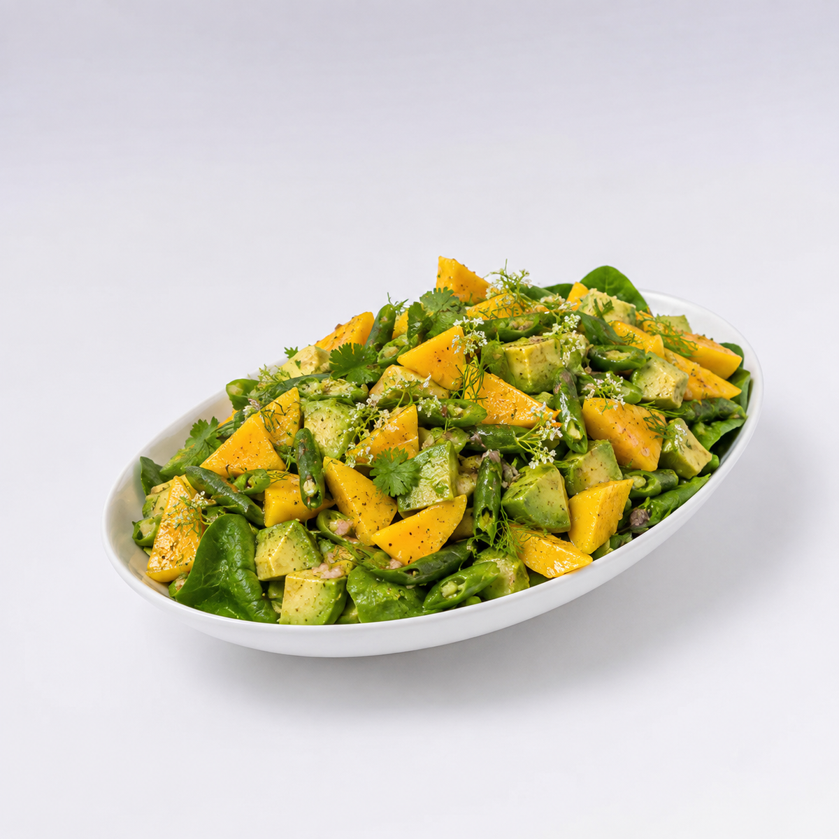 CHICKEN, MANGO & AVOCADO SALAD