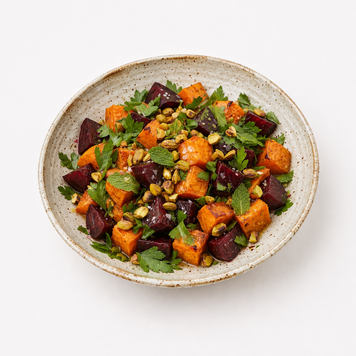 ROASTED BEETROOT & SWEET POTATO