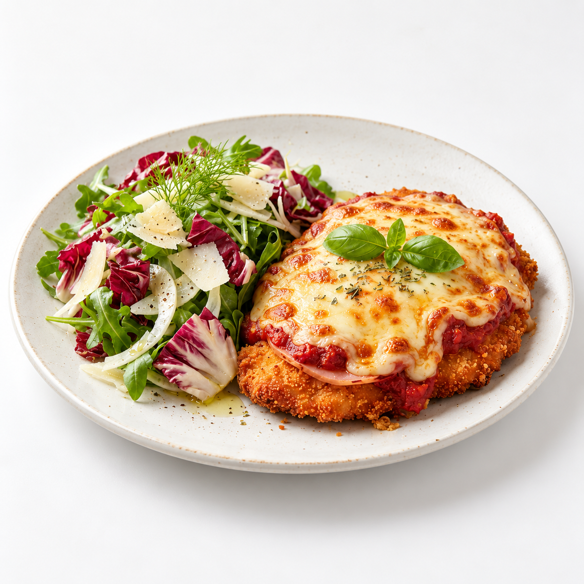 CHICKEN SCHNITZEL ALLA PARMIGIANA